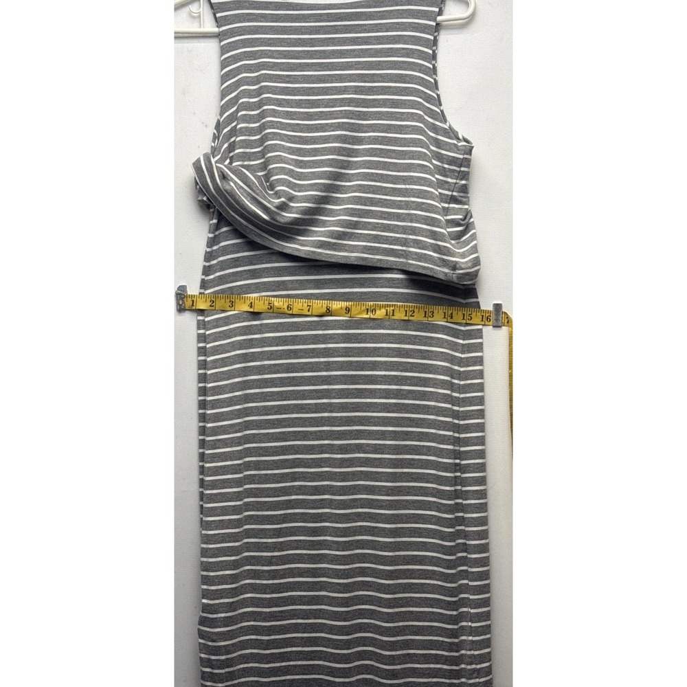 Seraphine Dress Womens M Maternity Midi Short Sleeve Jersey Knit Tunic Stretch 2 - Picture 12 of 13